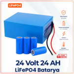 24V 24Ah LiFePO4 Batarya