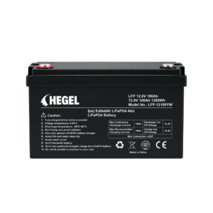 HEGEL LİFEPO4 LİTYUM AKÜ 12.8V 100AH