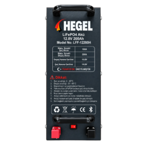 Hegel LFF-12200H 12.8V 200Ah LiFePO4 Lityum Akü