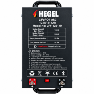 Hegel LFF-12314H 12.8V 314Ah LiFePO4 Lityum Akü