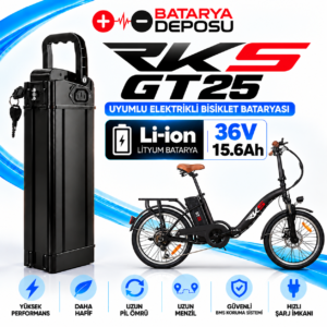 RKS GT25 36V 15.6Ah Elektrikli Bisiklet Bataryası